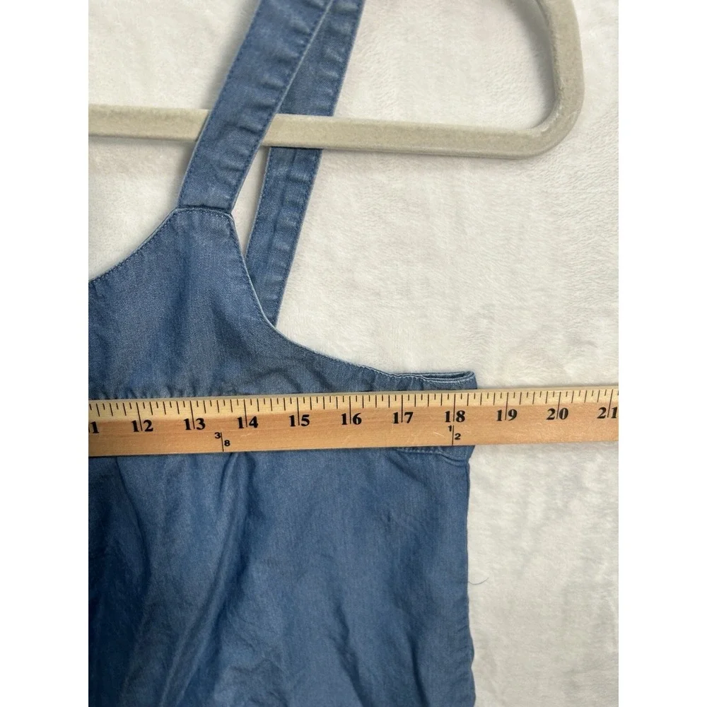 Gap Denim Women's‎ Tank Top Shirt Sleeveless Babydoll Loose Fit Medium Med M - Picture 6 of 6